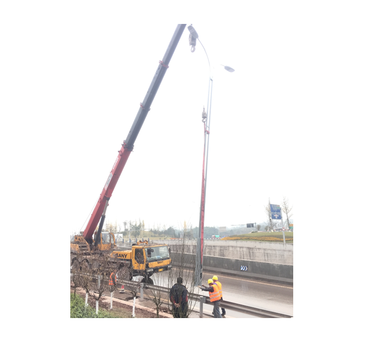 210國(guó)道路燈項(xiàng)目